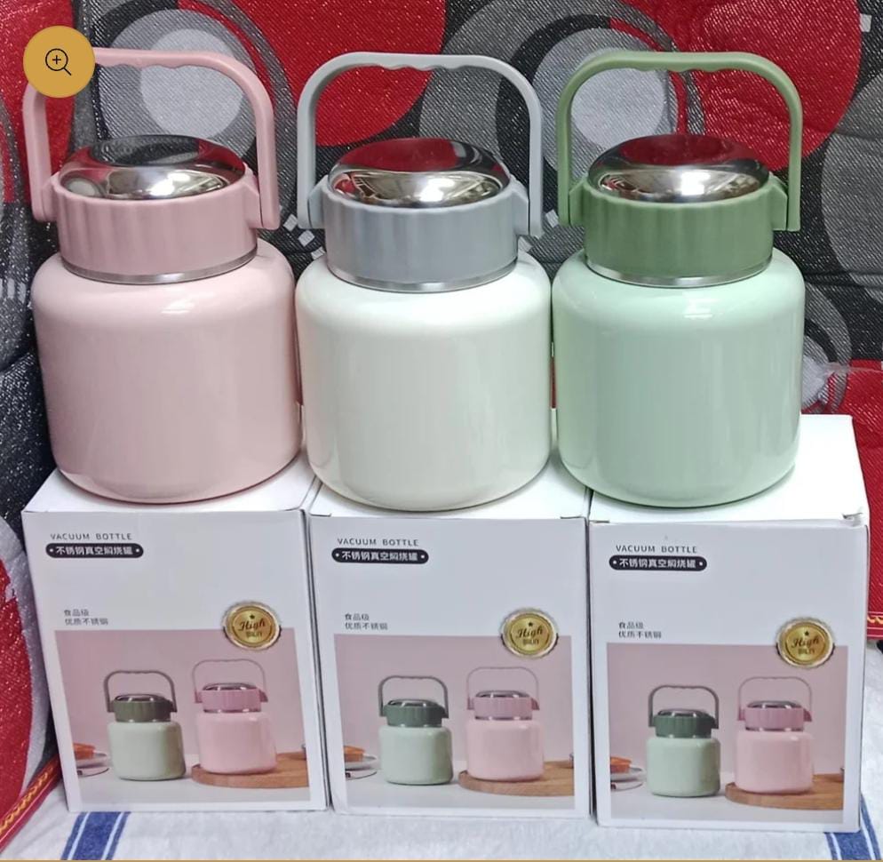 Portable Insulated thermal food flask