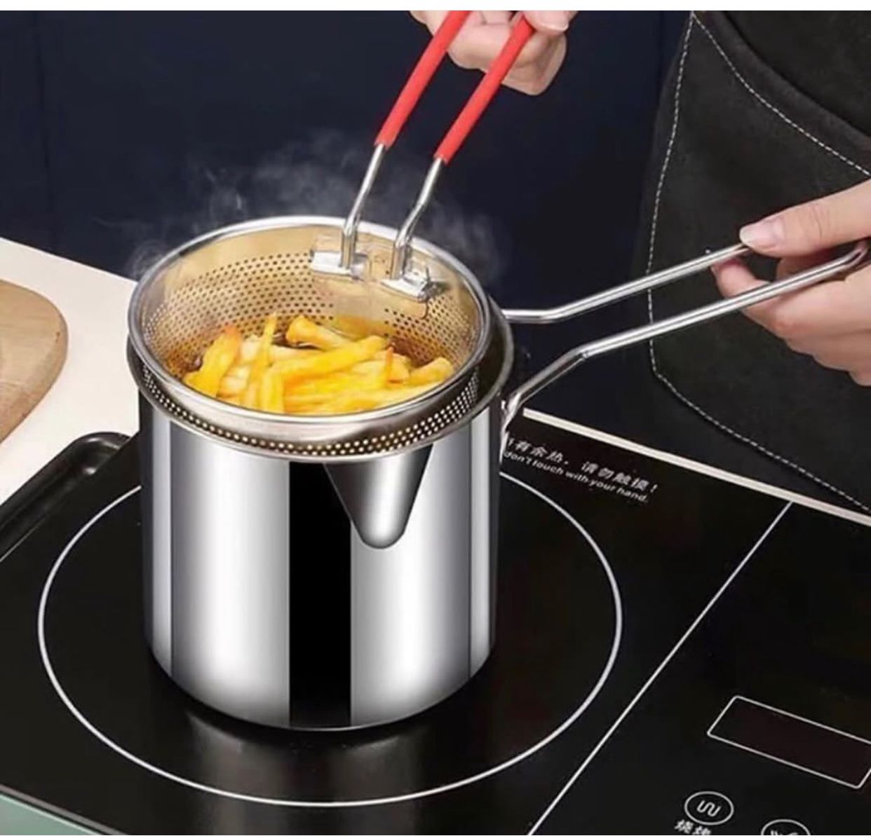 6 in 1 Deep Frying Pot BlackNov