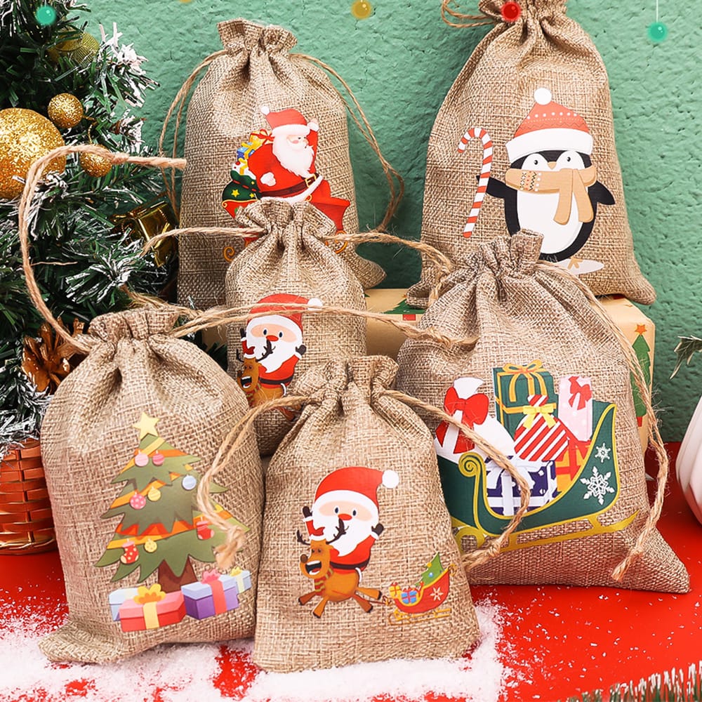 Christmas gift bags 2pc