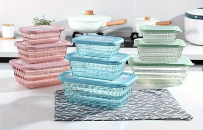 *3 in 1 Acrylic storage containers available in 3 colours