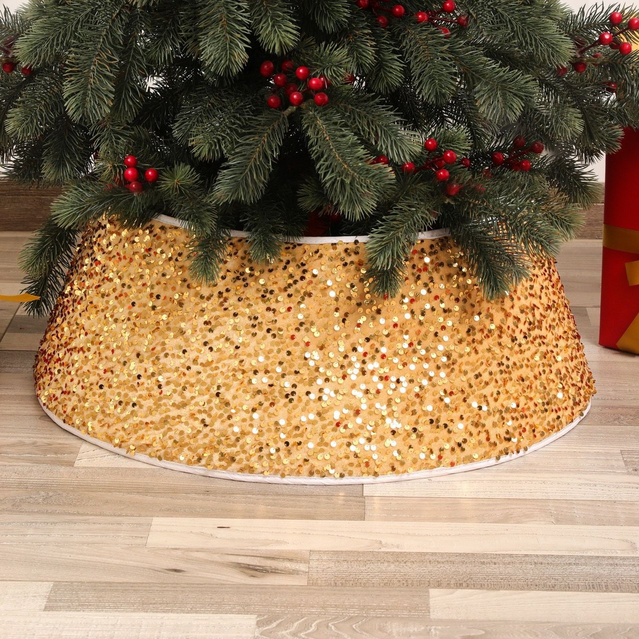 Bottom Christmas tree skirt