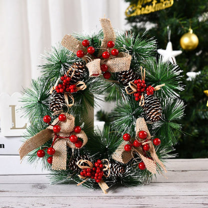 Front Door Christmas Wreath 32 cm