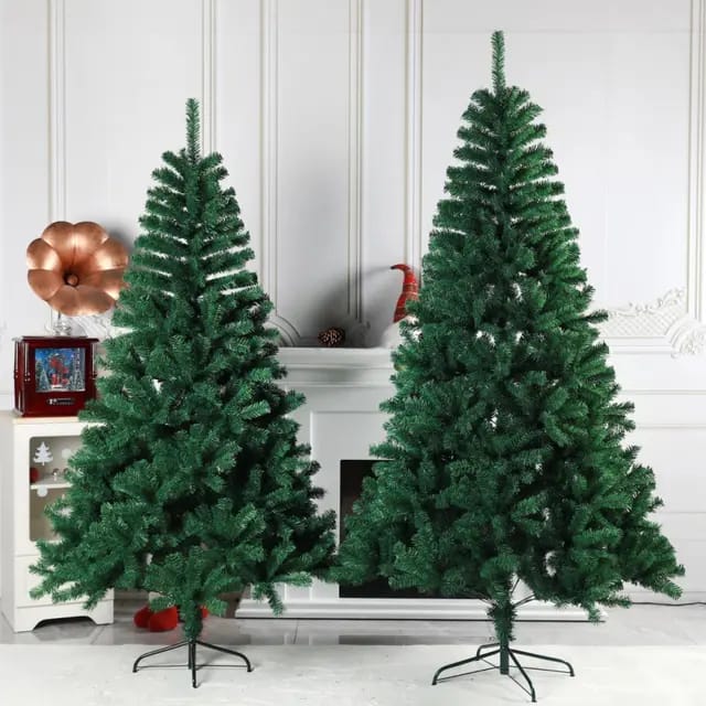 Green full  Christmas trees