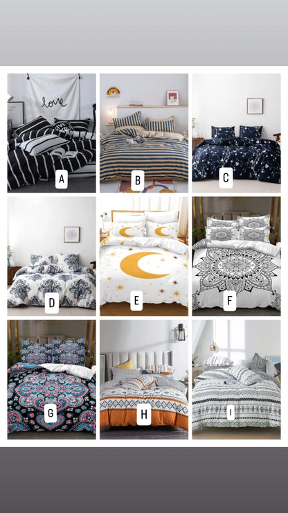 7*8 Extra King Size Duvet Cover Set