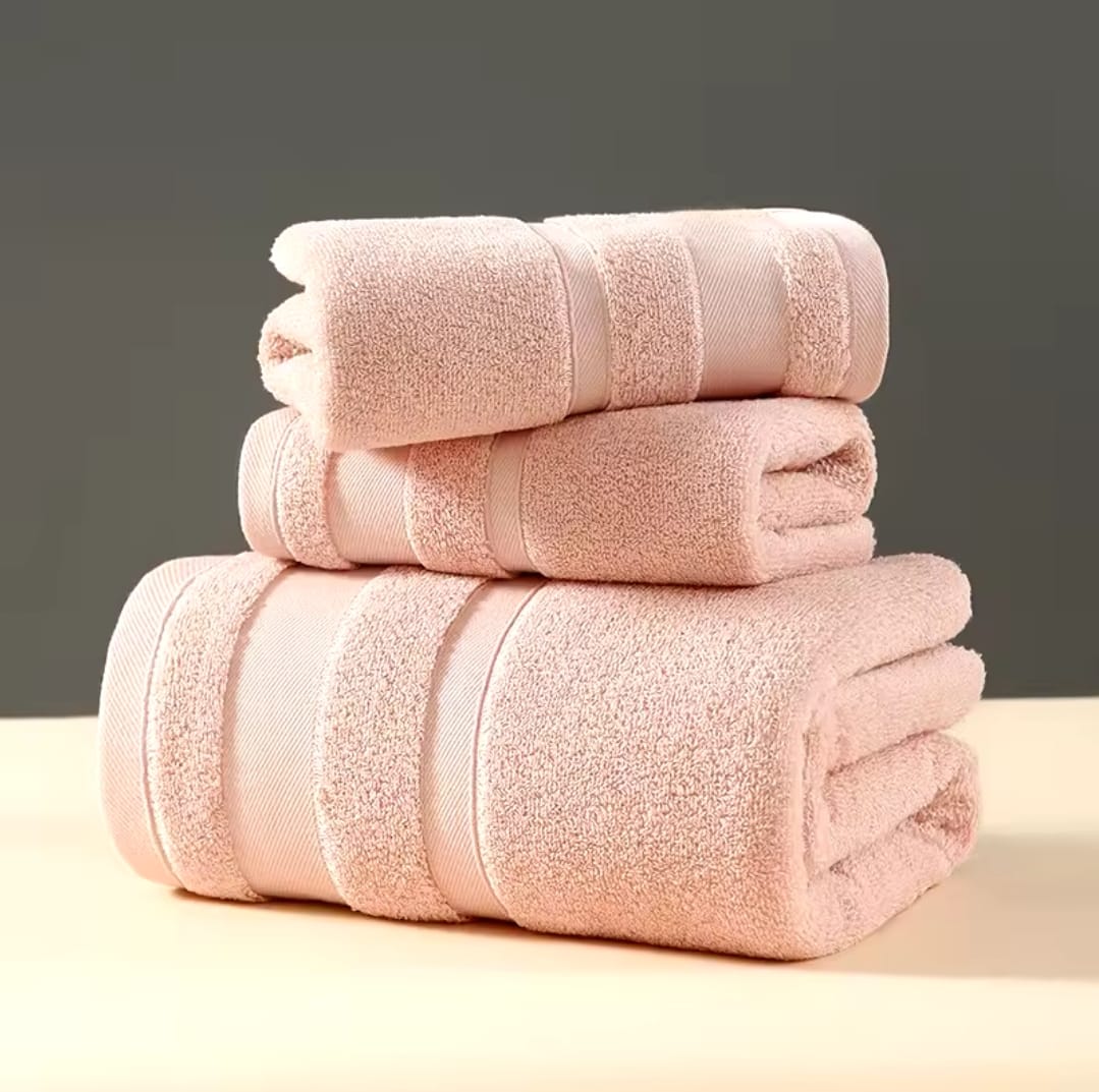 Quality cotton 3 in 1 towels BlackNov