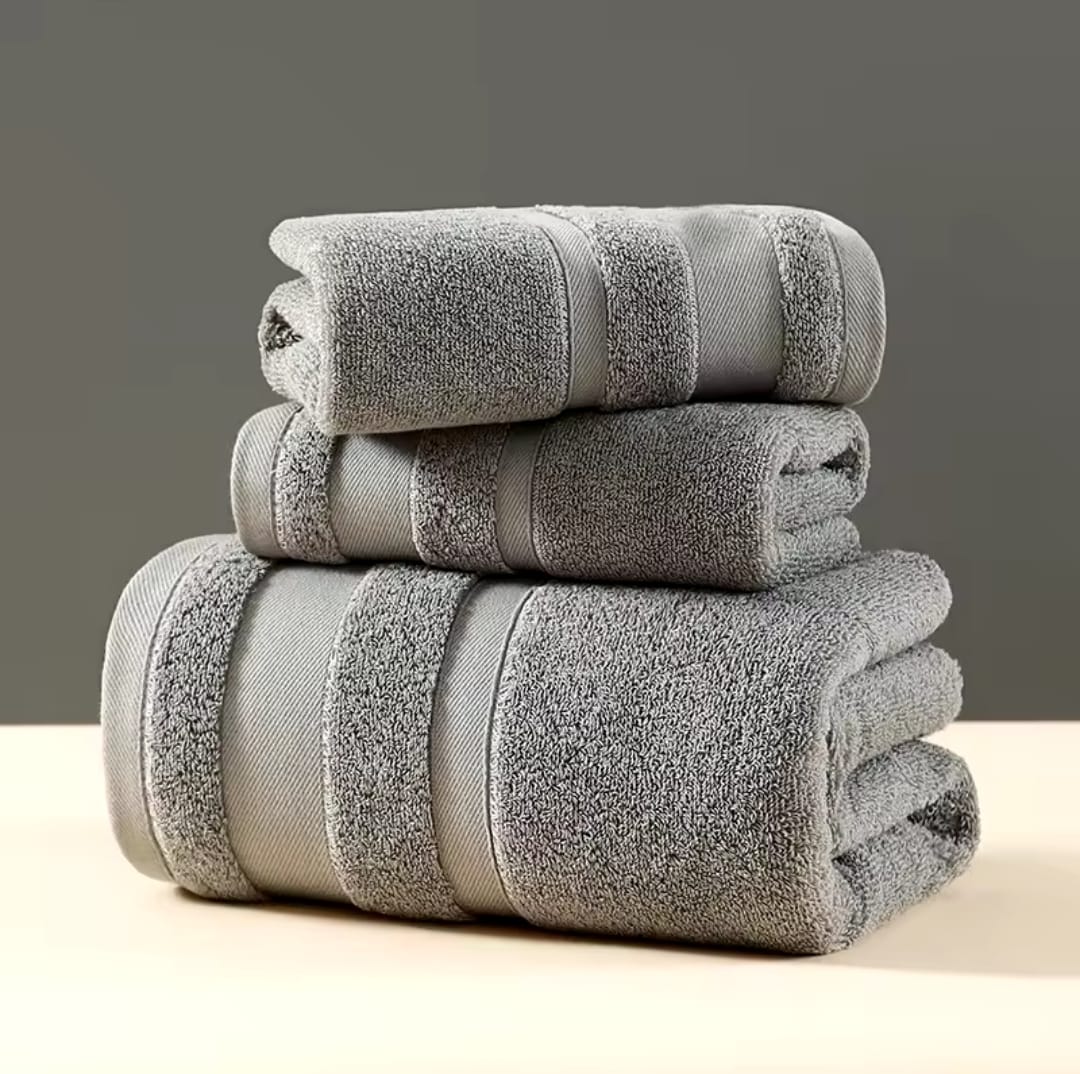 Quality cotton 3 in 1 towels BlackNov