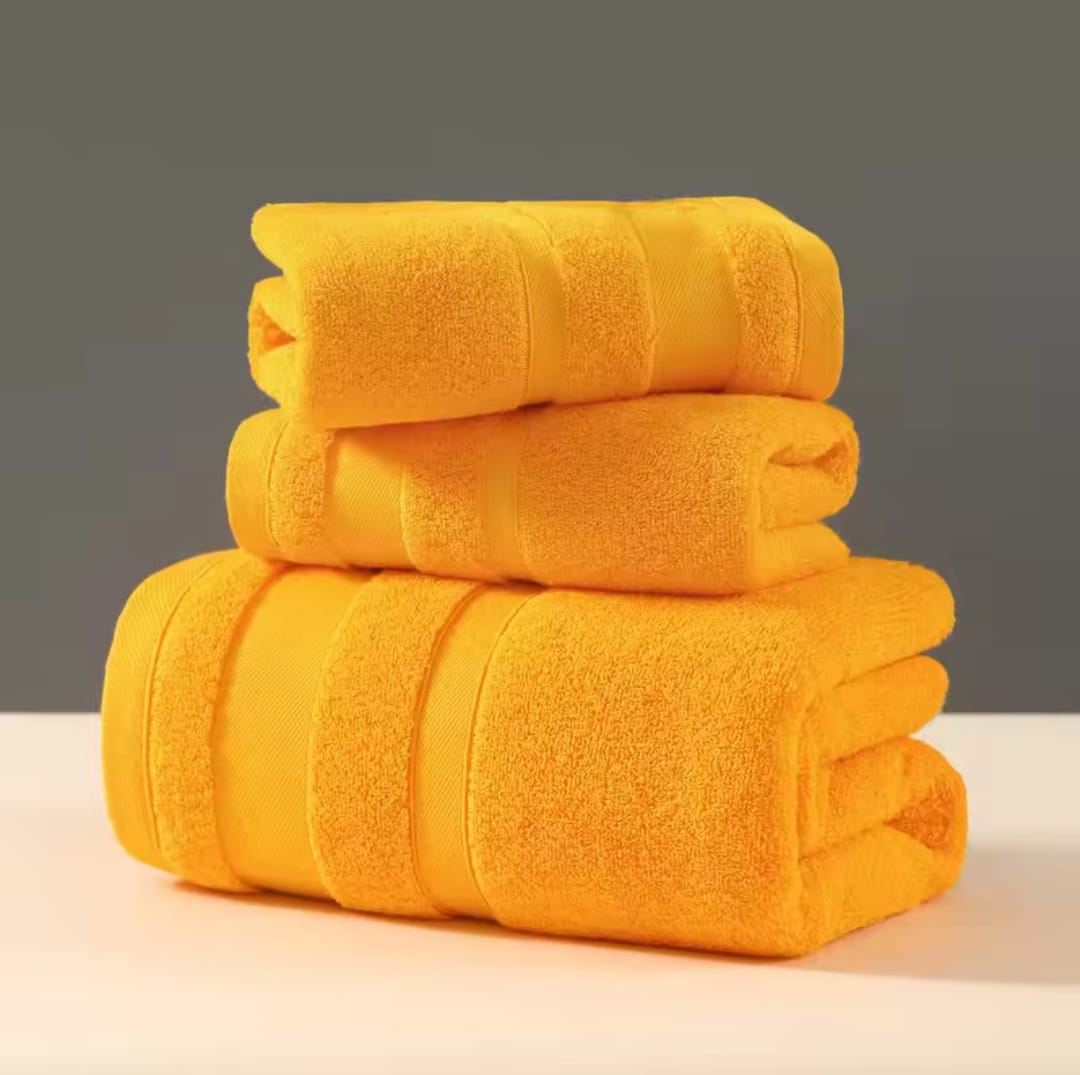 Quality cotton 3 in 1 towels BlackNov