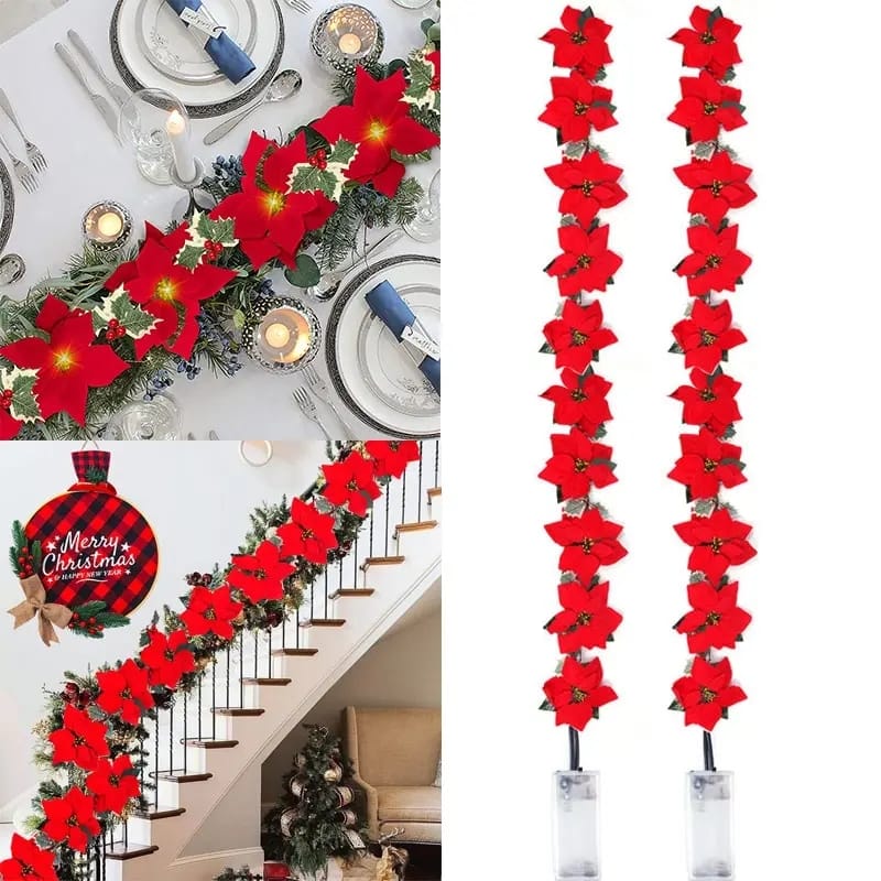 2M Christmas  garland