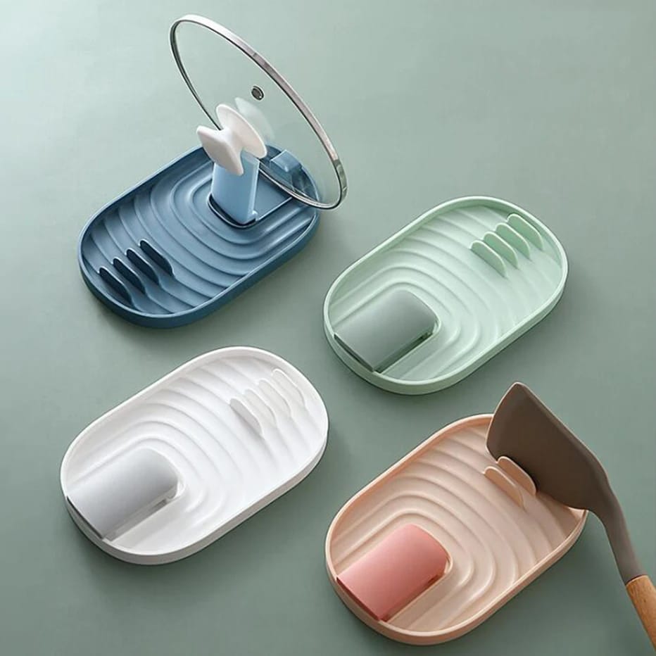 Pot lid holder/ spoon rest