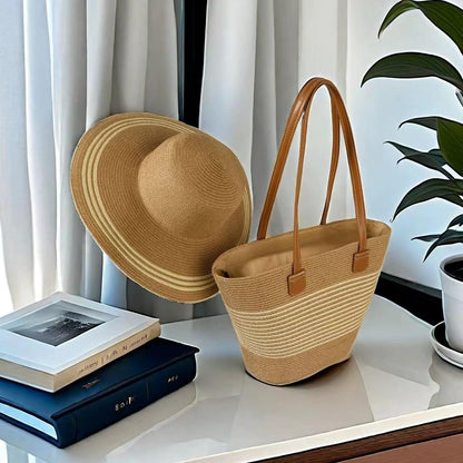 Summer Straw Bag and Hat Gift