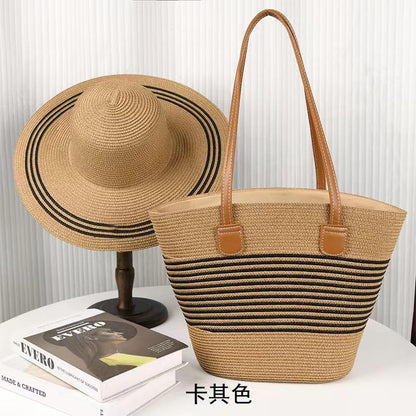 Summer Straw Bag and Hat Gift