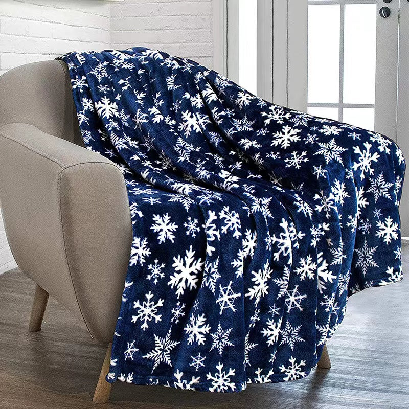 Christmas Fleece Throw Blanket