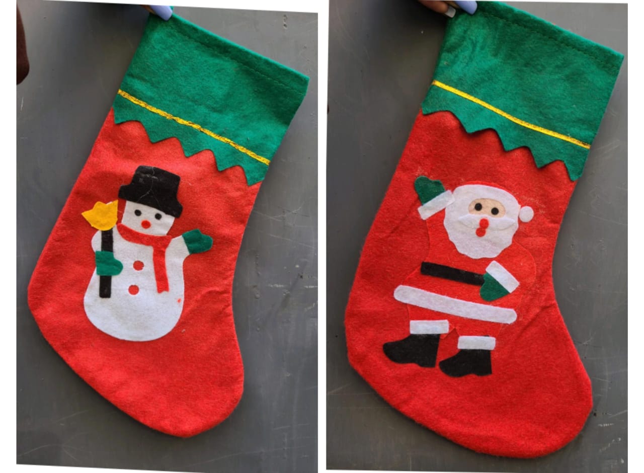 Christmas socks 4pc