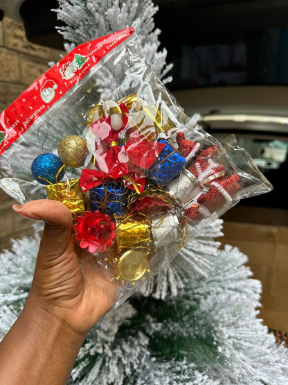Small  Christmas Tree decor assorted