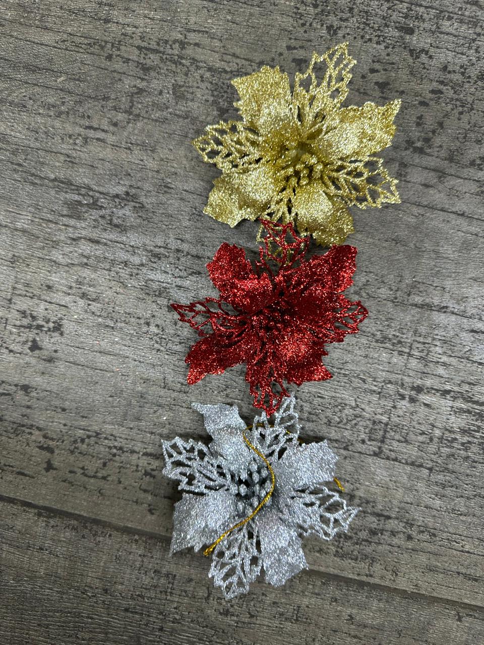 Christmas flower decor