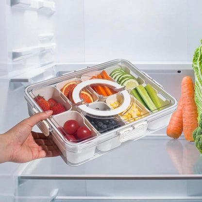 Partitioned Fridge Organizer