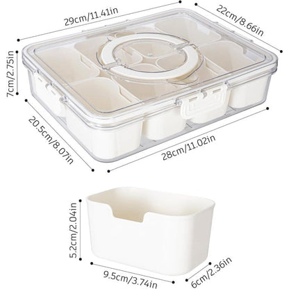 Partitioned Fridge Organizer