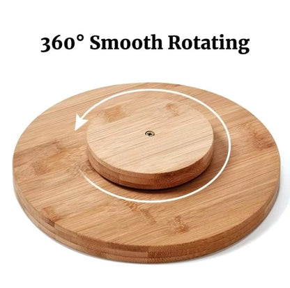 Single layer  rotating spice rack