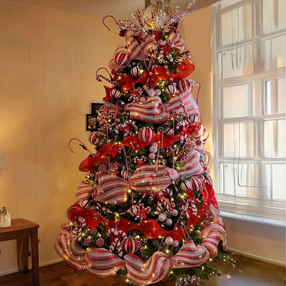 10M Christmas Ribbon Diy Christmas Tree Decoration