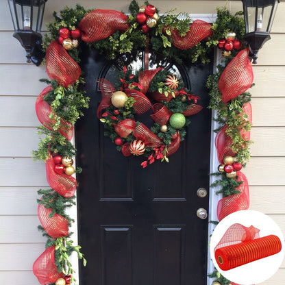 10M Christmas Ribbon Diy Christmas Tree Decoration