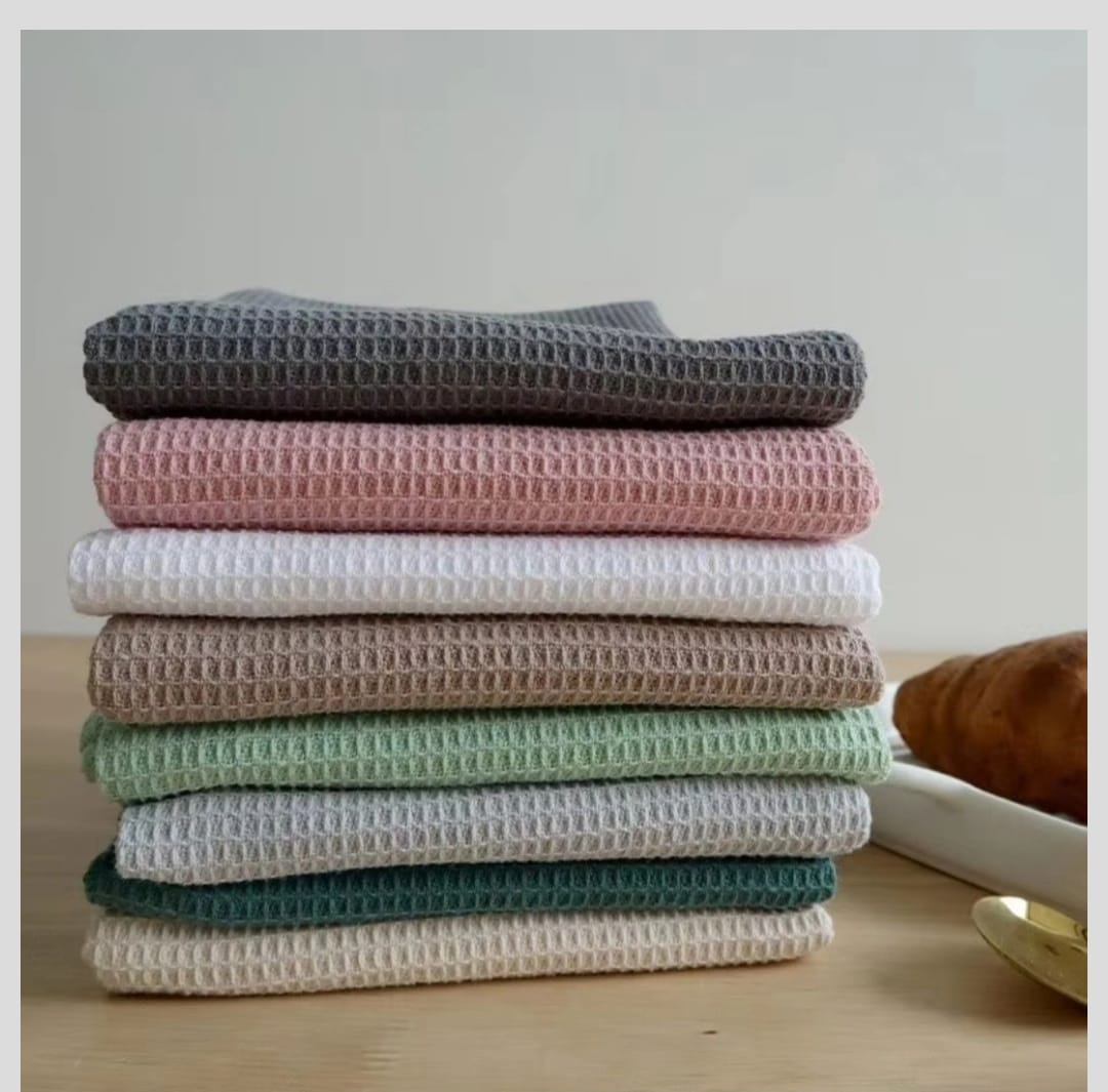 2pc Waffle tea towels kitchen towels