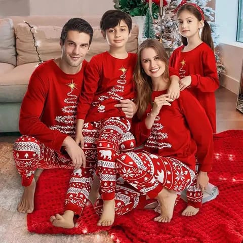 Adults Family matching Christmas pajamas