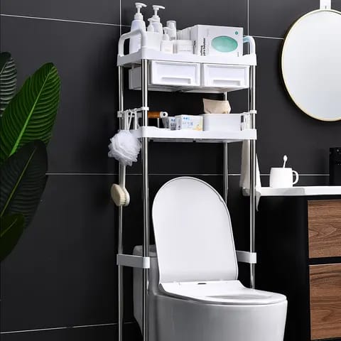 Over the toilet storage rack BlackNov