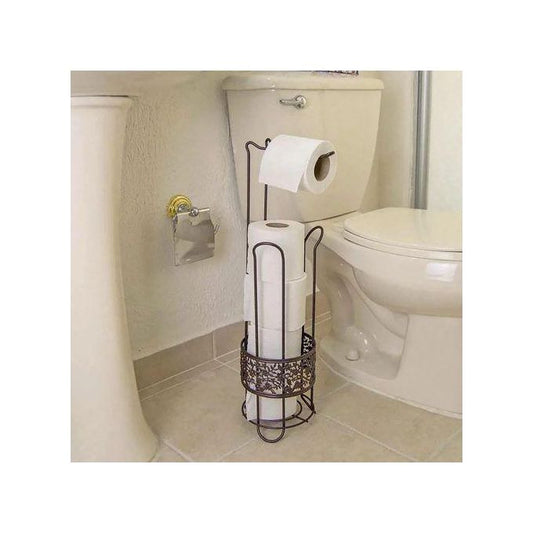 Toilet tissue holder brown