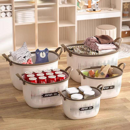 Set of 3 Baskets for household,laundry & pantry