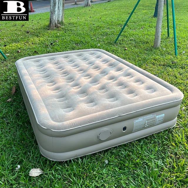 Queen size inflatable air bed