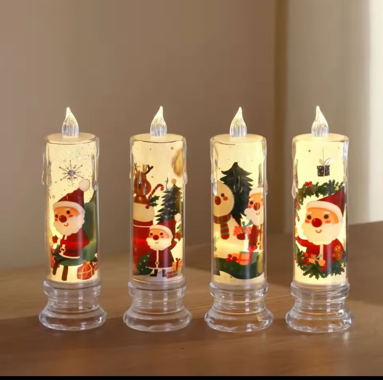 LED Light Christmas Candles