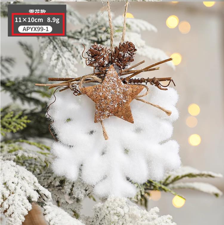 4 pcs set Decorative Christmas Ornaments