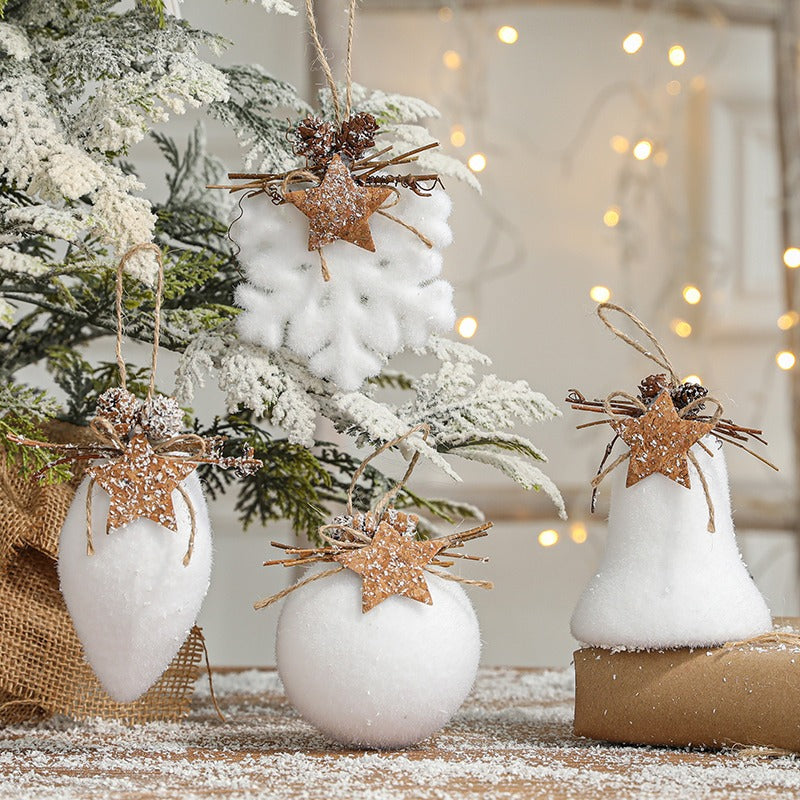 4 pcs set Decorative Christmas Ornaments