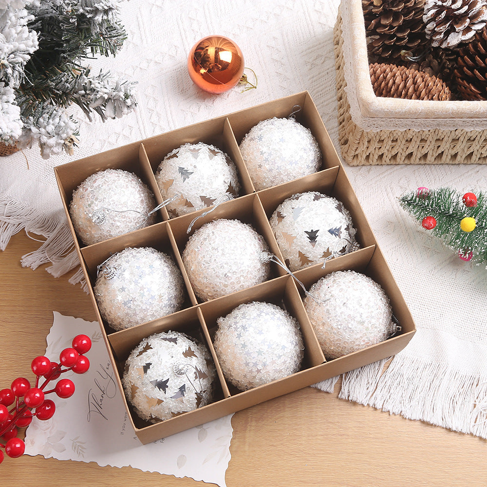 9pc set christmas ball