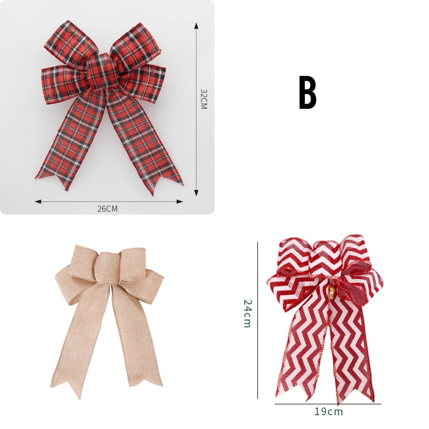 Set of 3 Assorted Christmas ribbons
🏷️Prints as displayed