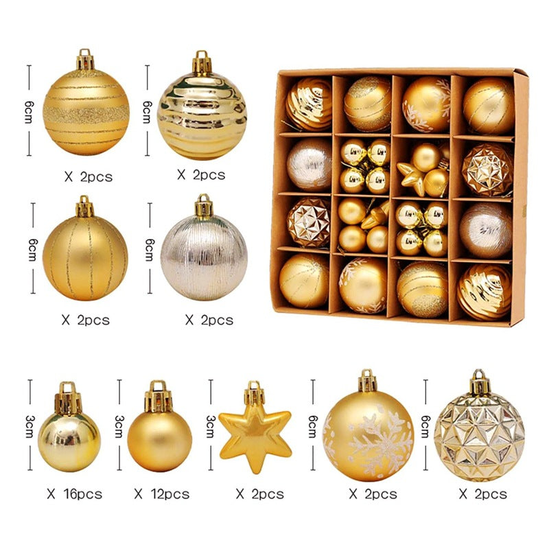 *42pc set christmas ball