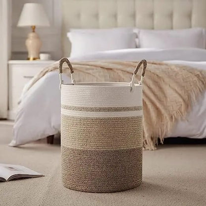 Cotton rope basket