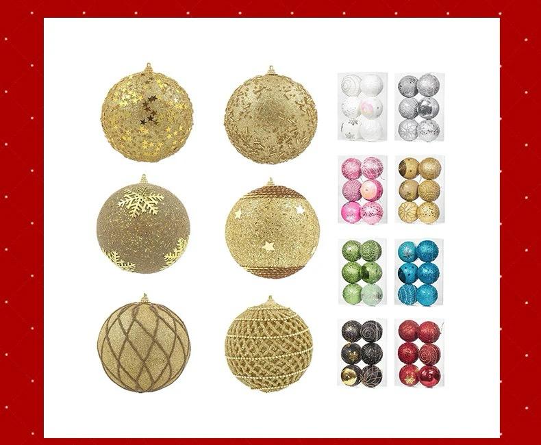 *6pc set Christmas balls