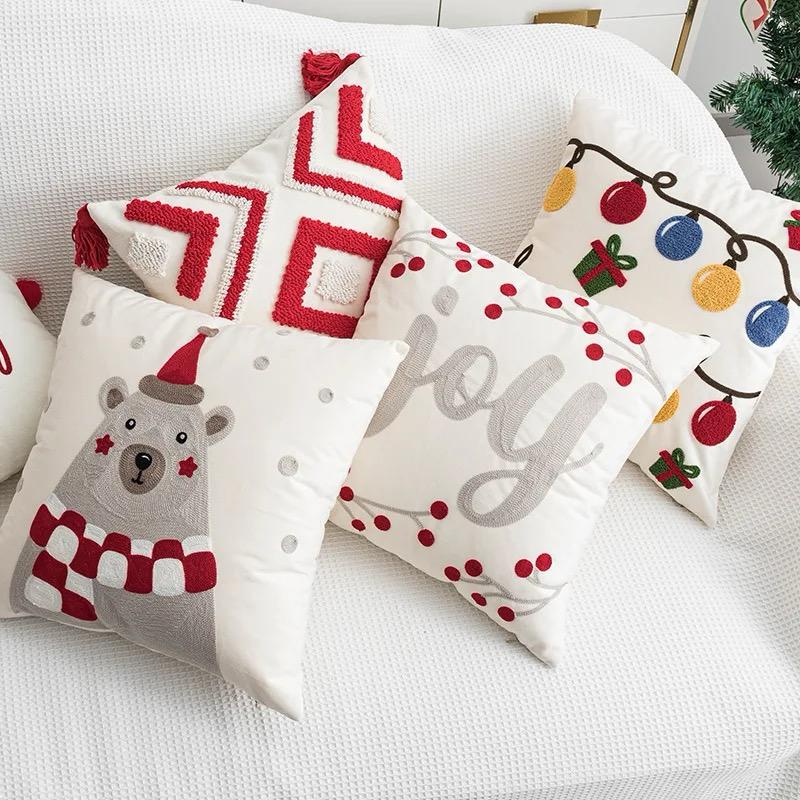 Set of 3 High Quality Decorative Christmas Pillow Covers*