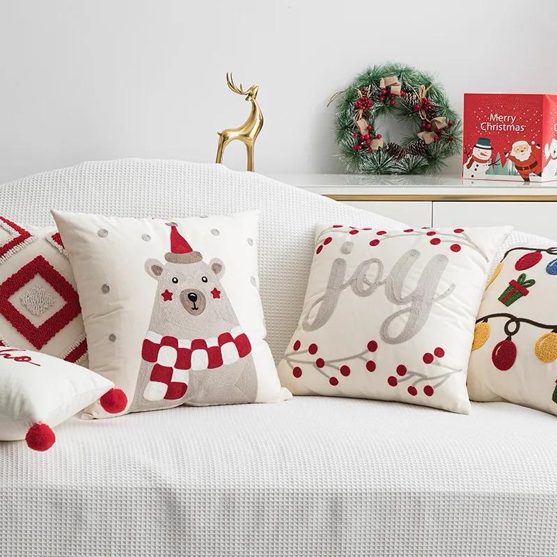 Set of 3 High Quality Decorative Christmas Pillow Covers*