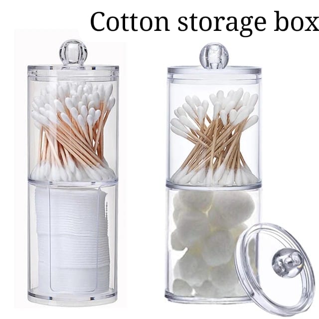 2 Layer cotton swab storage