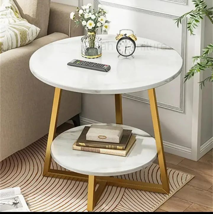 Double layered coffee side table