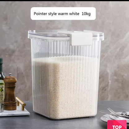 10kgs Acrylic Cereal/ Rice container