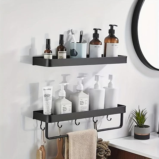 Rectangular Bathroom Rack With Towel Bar