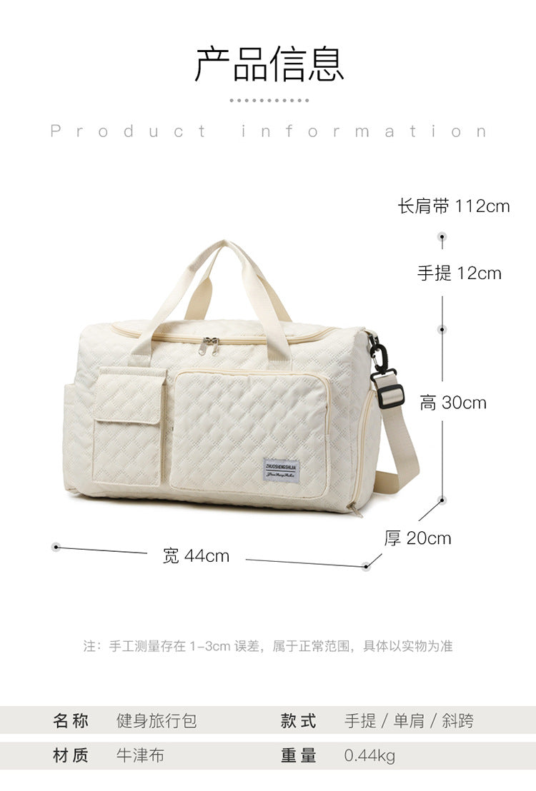 Large capacity travel/ duffle/ gym bag