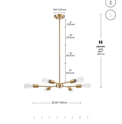 Minimalist pendant light