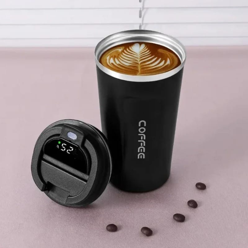 Coffee Mug with temperature display