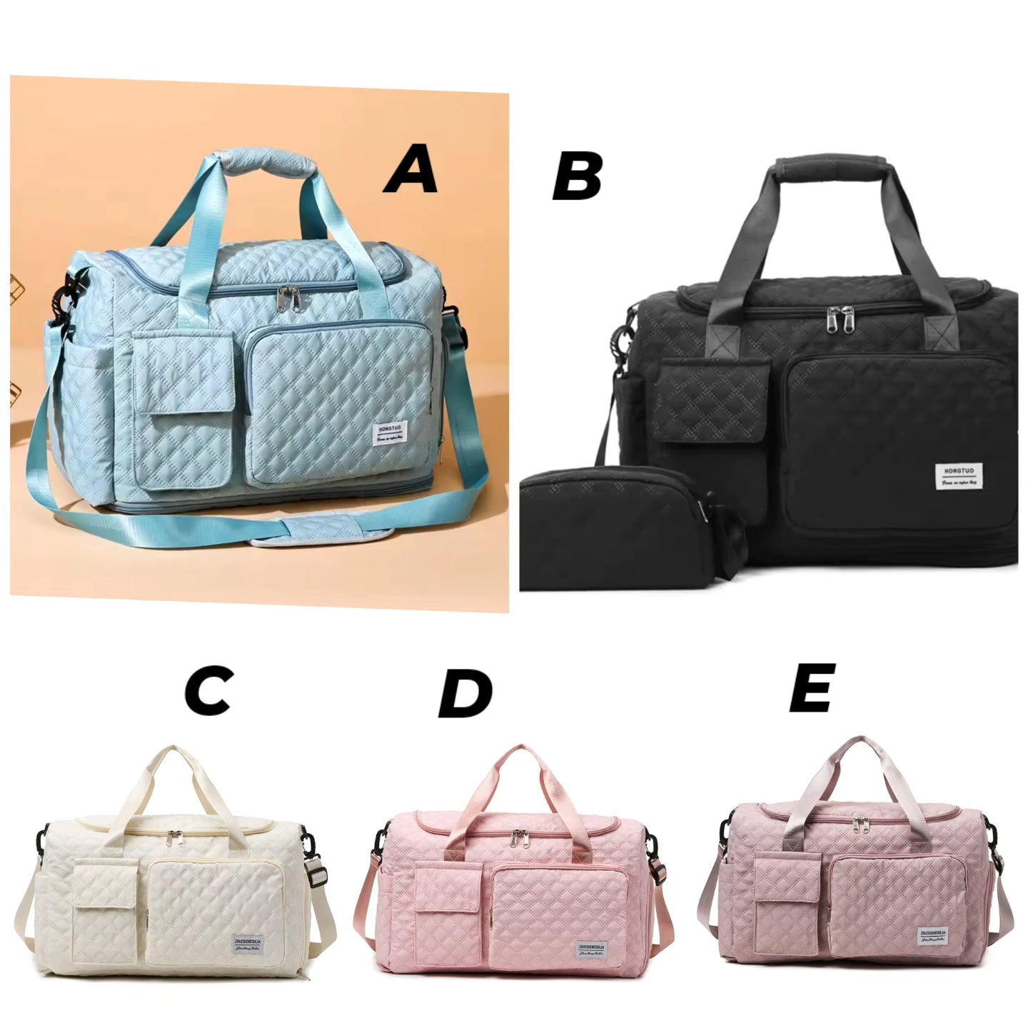 Large capacity travel/ duffle/ gym bag