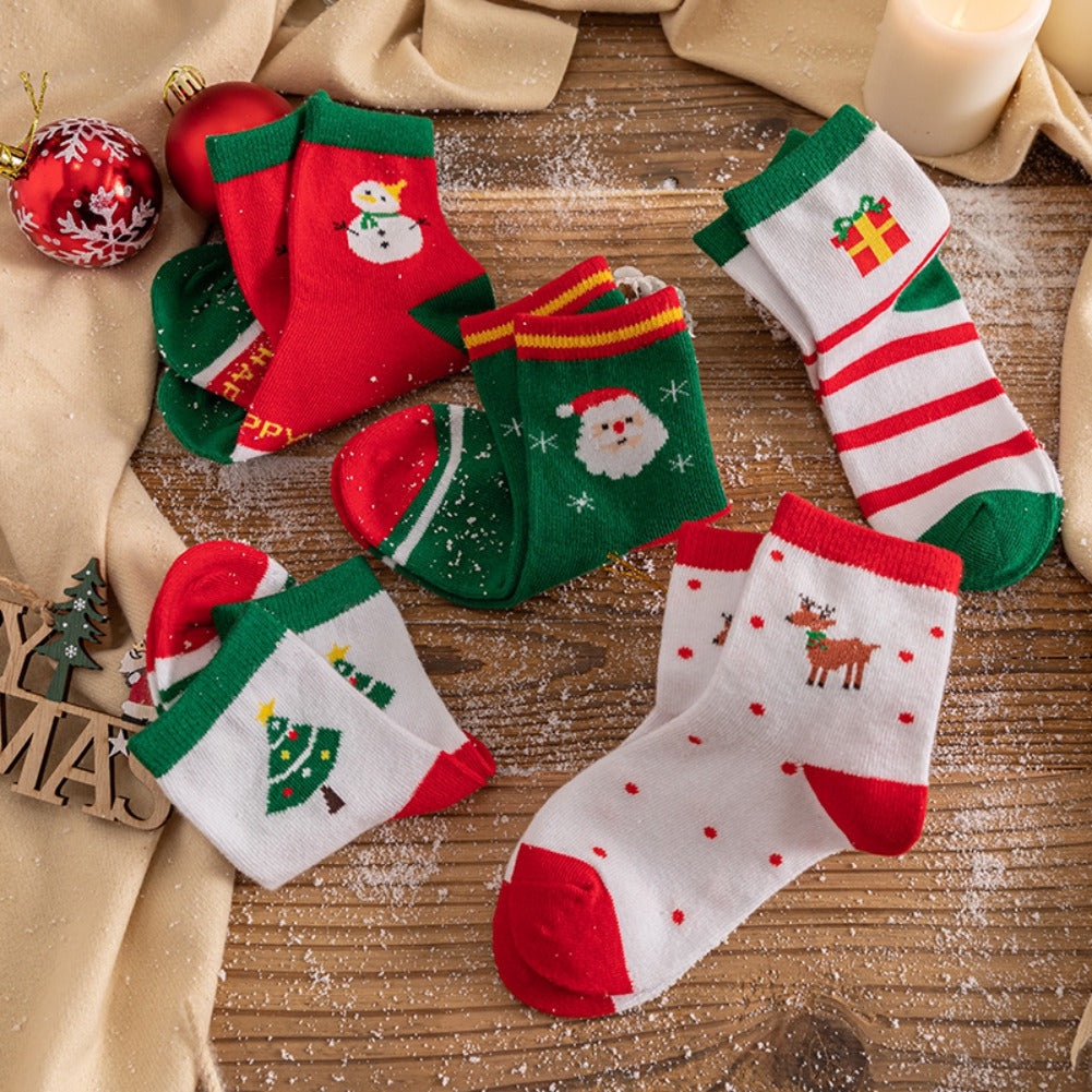 Christmas kids socks