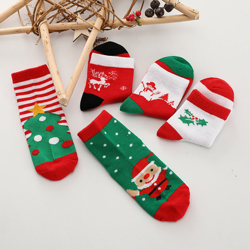 Christmas kids socks